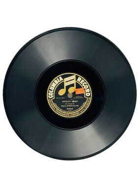 Arthur Collins Grizzly Bear 10in Shellac 78 RPM Columbia Records A844 Vintage